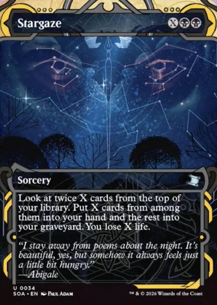 Secrets of Strixhaven Mystical Archive Foil: Stargaze