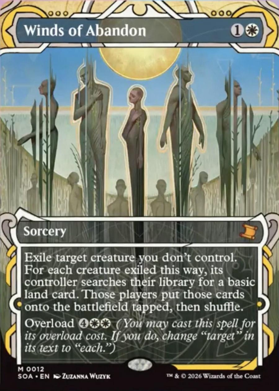 Secrets of Strixhaven Mystical Archive Foil: Winds of Abandon