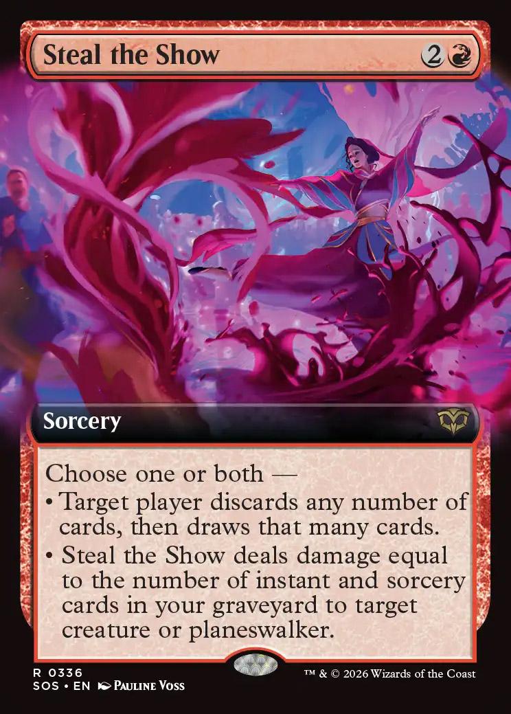 Secrets of Strixhaven Variants Foil: Steal the Show (0336