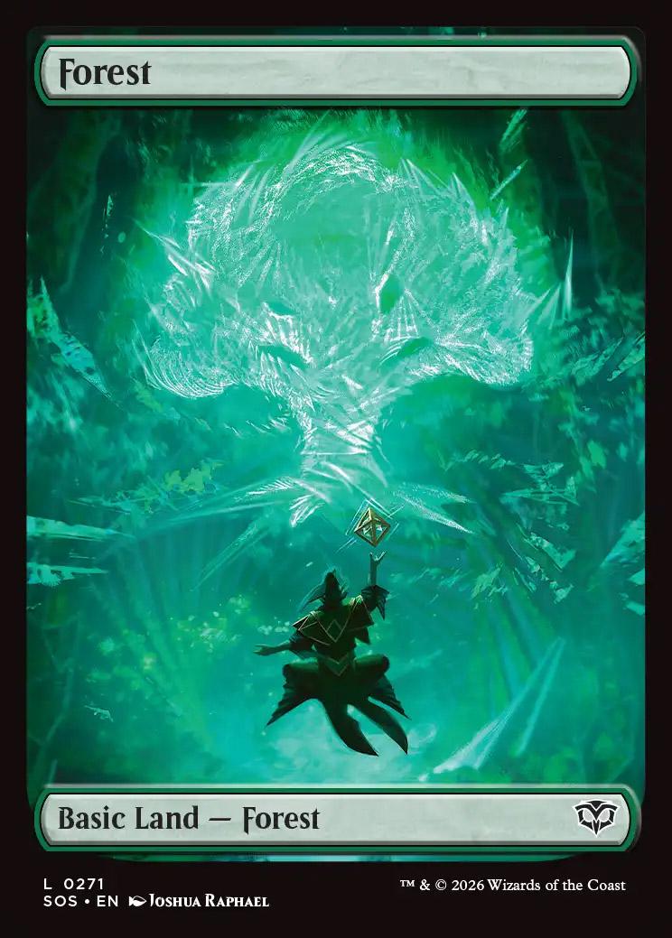 Secrets of Strixhaven Foil: Forest (0271)
