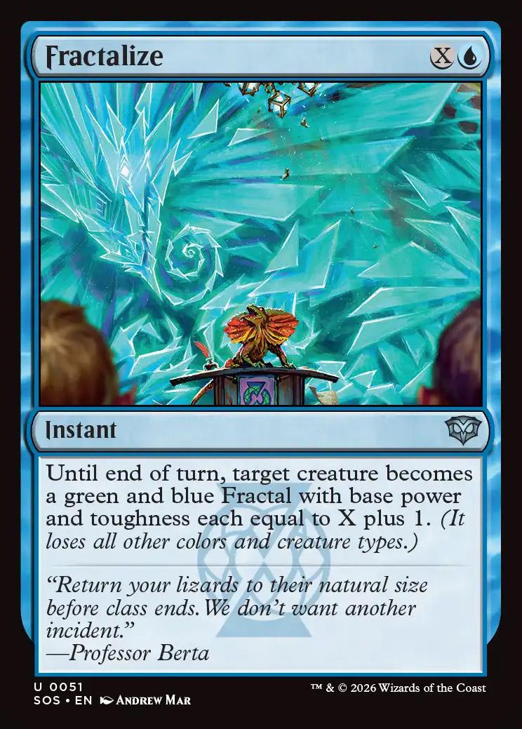Secrets of Strixhaven: Fractalize