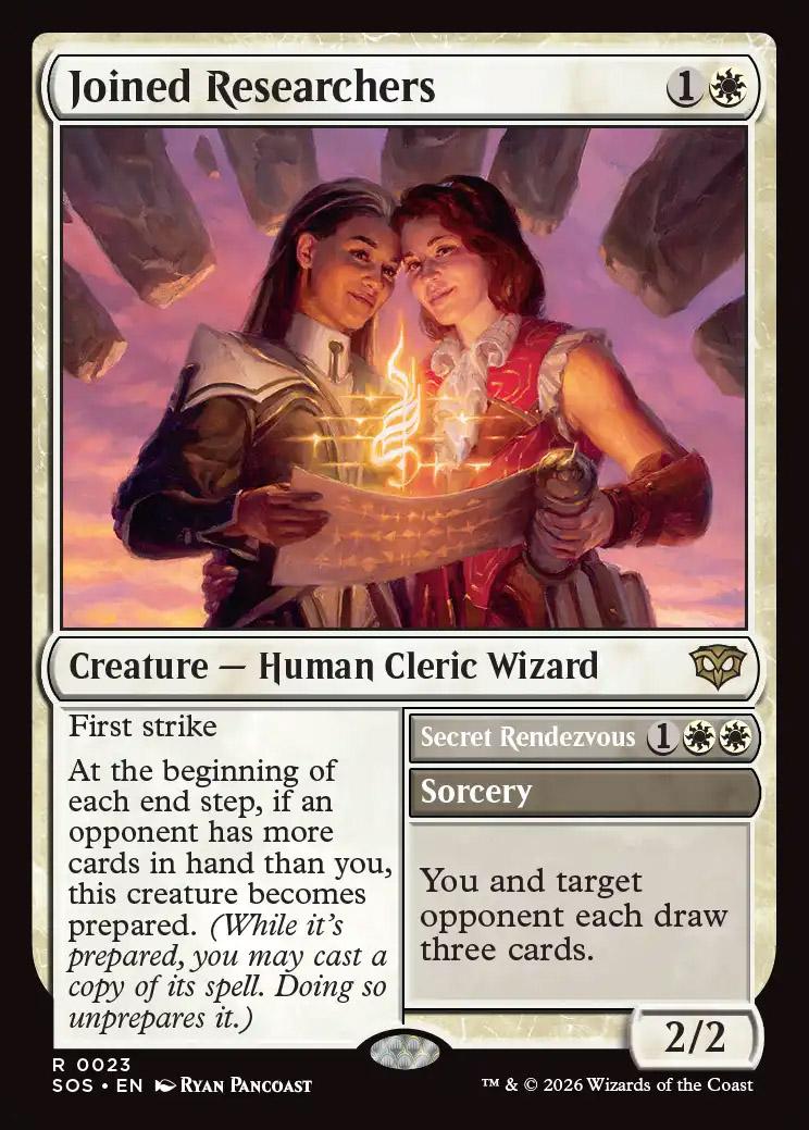 Secrets of Strixhaven Foil: Joined Researchers