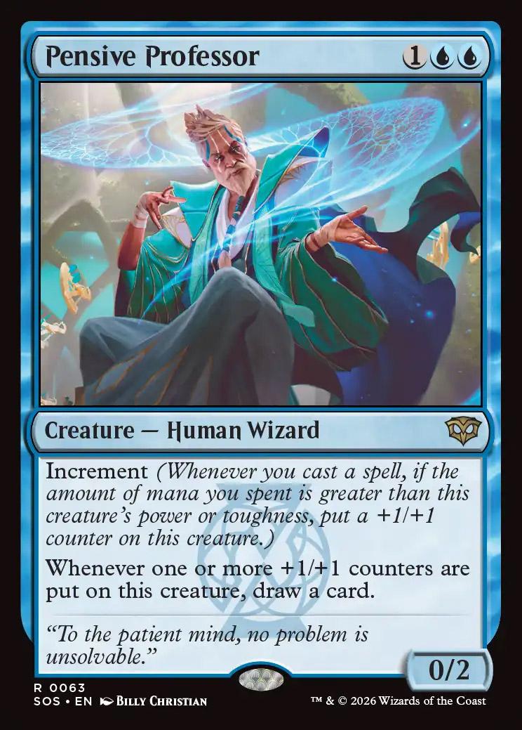 the professor mtg card Professor of Zoomancy Art Card (Gold-Stamped Signature) [Strixhaven: S   Gamer Loot