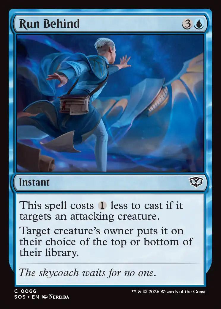 running out of cards mtg Running Is Useless Price
