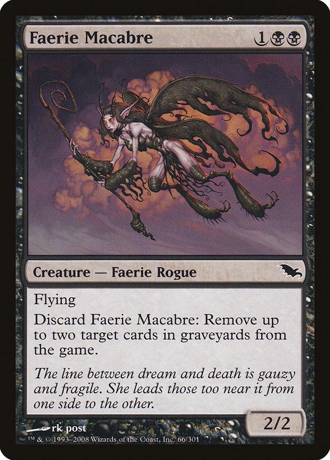 Faerie Macabre | Shadowmoor Foil | Modern | Card Kingdom