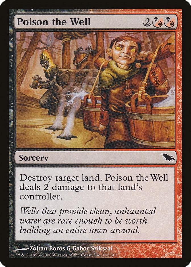 poison cards mtg Poison the Well | Shadowmoor | Modern