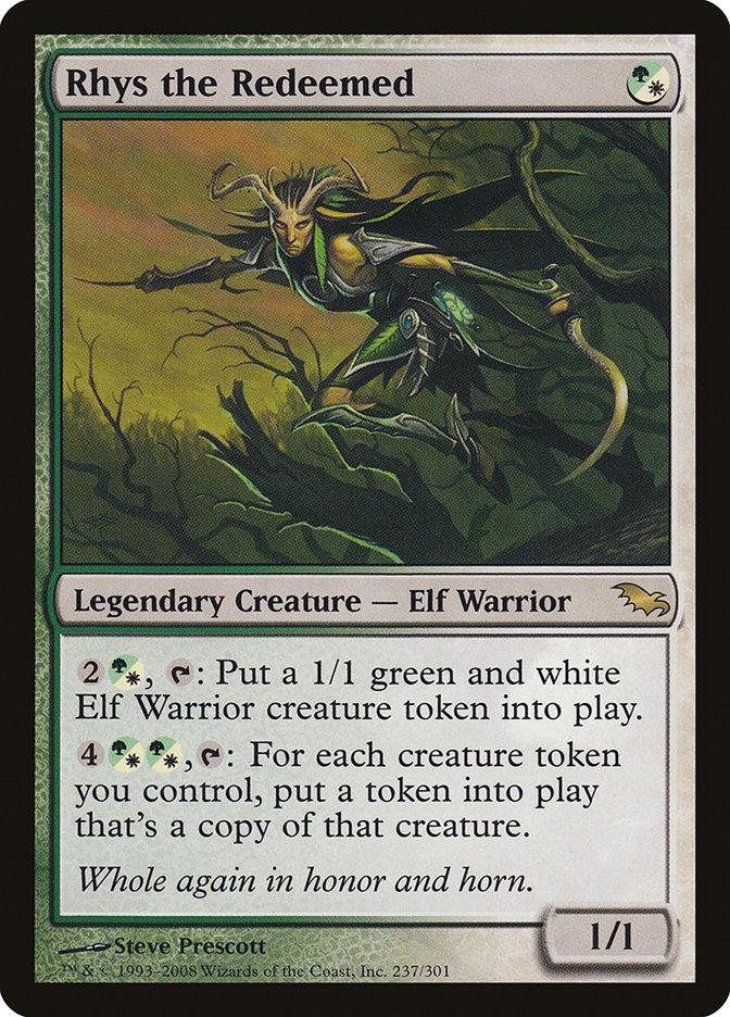 MTG 煽動するものリース/Rhys, the Awakener【Foil】 Foil】《煽動する