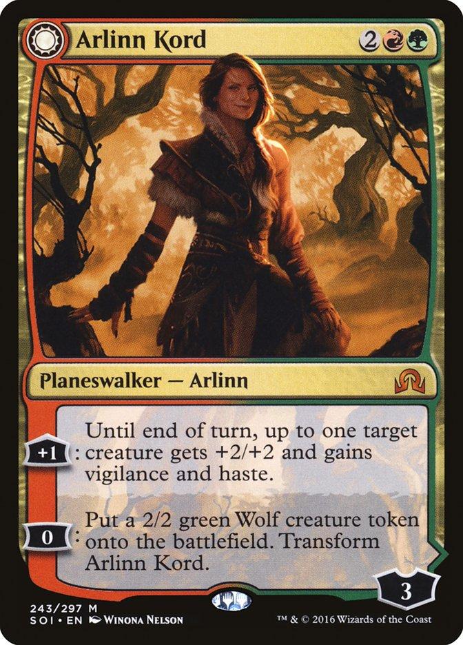 arlin card mtg Magic The Gathering - Arlinn Kord // Arlinn, Embraced by The Moon Until your next turn Arlinn, the Pack's Hope |