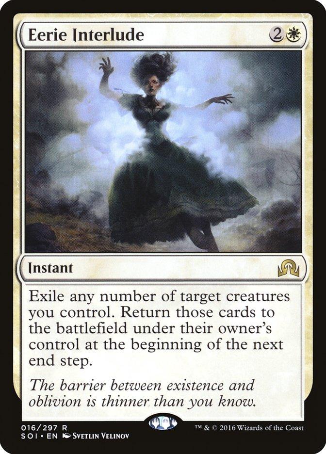 eerie cards mtg Mtg Shadows Over Innistrad Rare Eerie Interlude #16