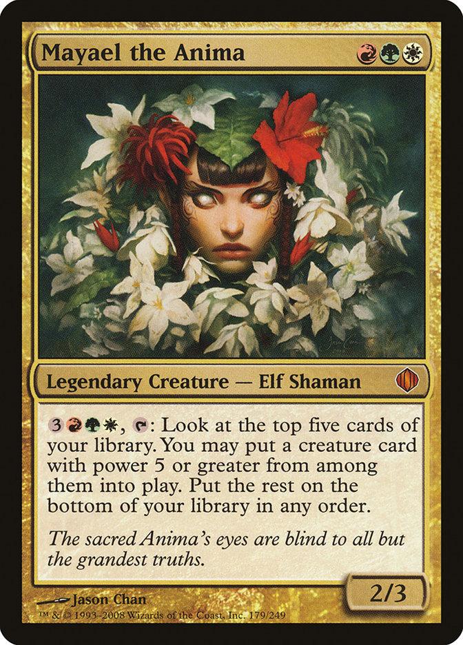 mtg mayael the anima commander deck Magic The Gathering Angel Deck Mayael The Anima Commander EDH Deck 100 Custom MTG Cards, Naya Colours Mtg Planeswalker Deck