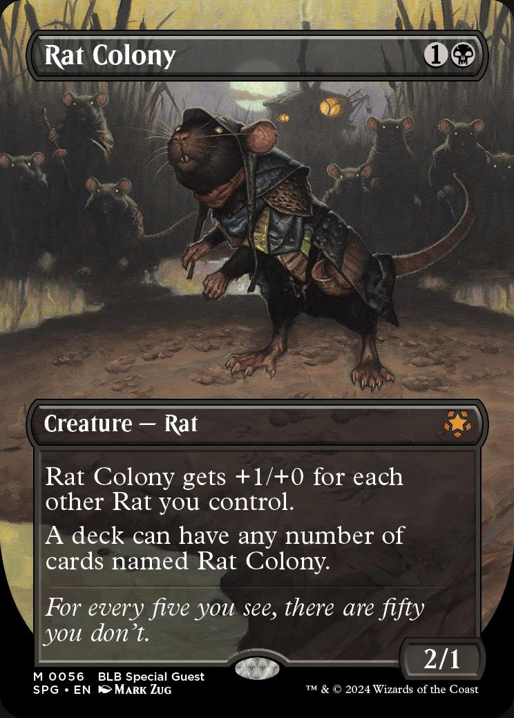 mtg rat card sleeves The MTG Secret Lair Year of the Rat Drop is Live
