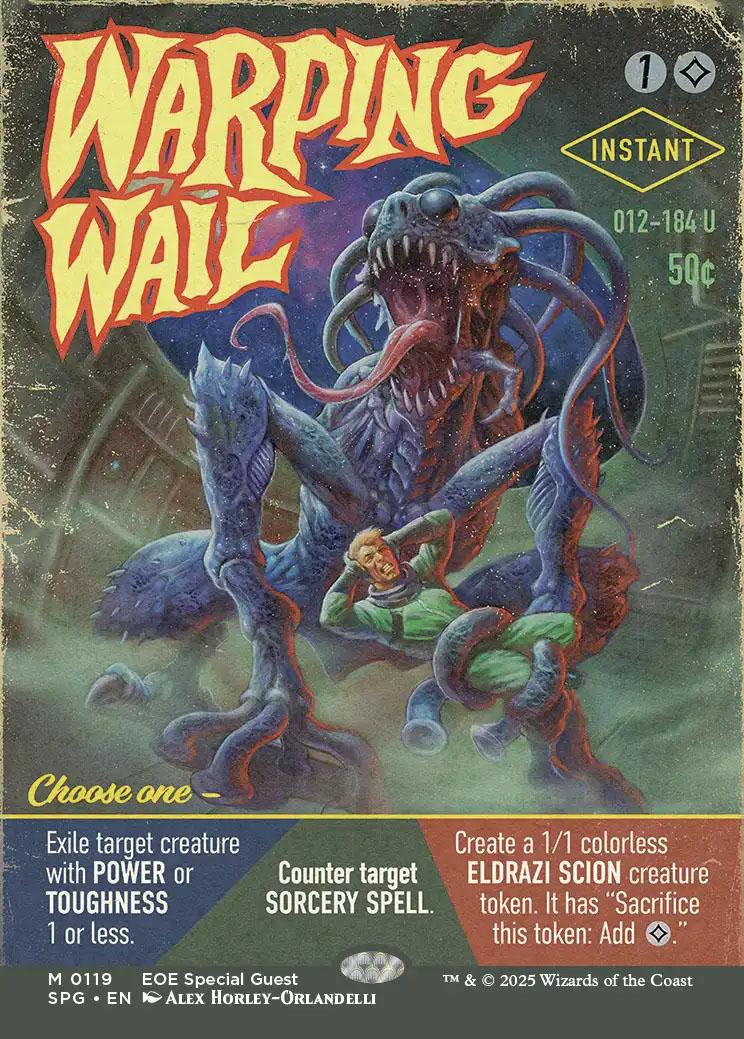 mtg foil cards warping Warping Wail | Oath of the Gatewatch Foil | Modern