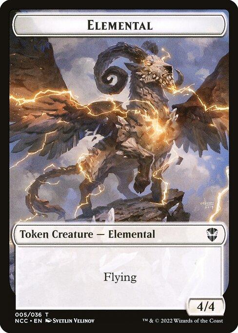 Elemental Token // Clue Token | Streets of New Capenna Commander Decks ...