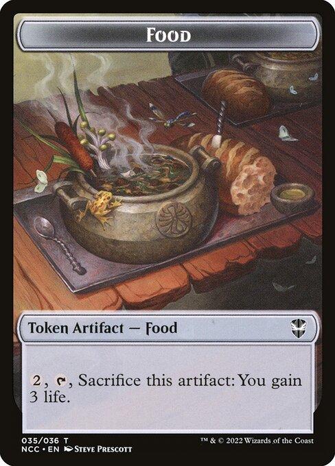 Food Token // Citizen Token | Streets of New Capenna Commander Decks ...
