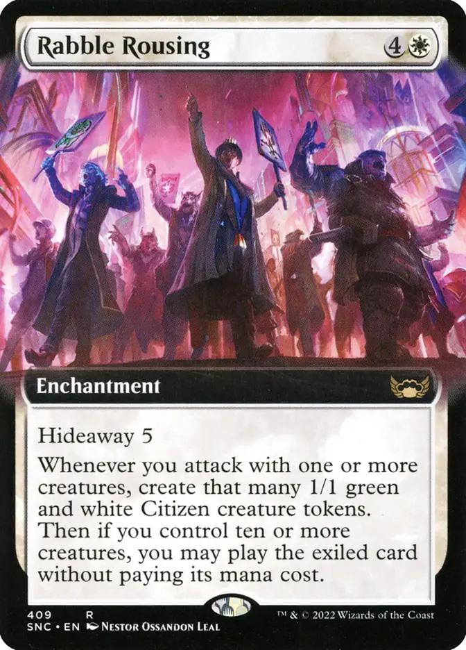 Rabble Rousing | Streets of New Capenna Variants Foil | Standard