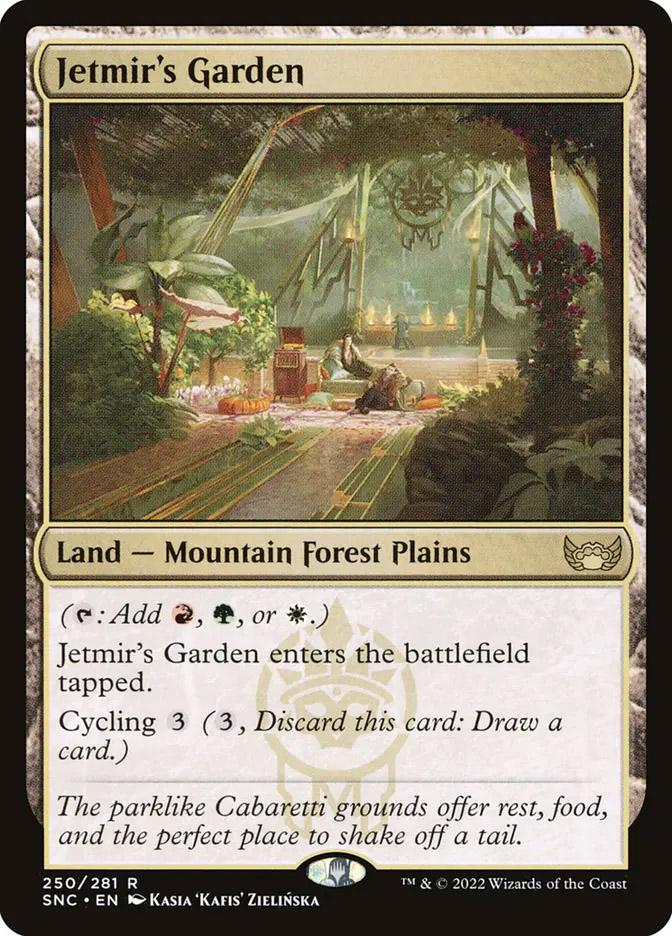 Jetmir's Garden | Streets of New Capenna Foil | Standard | Card