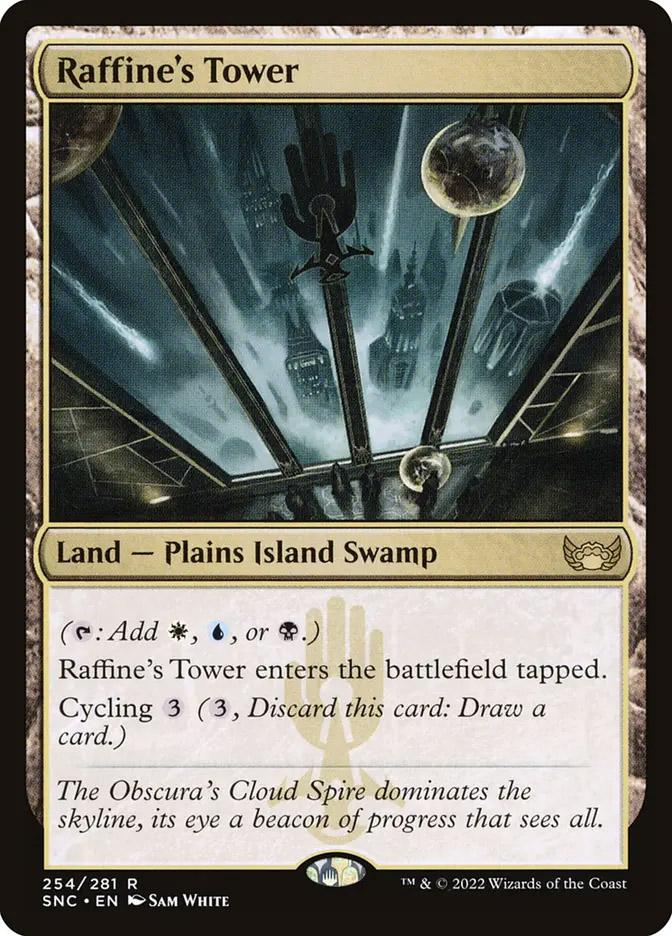 Raffine's Tower | Streets of New Capenna Foil | Standard | Card