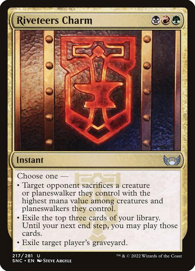 Riveteers Charm | Streets of New Capenna | Standard | Card Kingdom