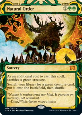 Natural Order | Strixhaven Mystical Archive | Card Kingdom