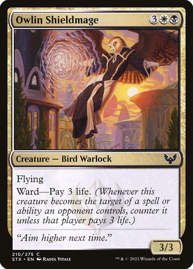 Owlin Shieldmage | Strixhaven: School of Mages | Pioneer | Card