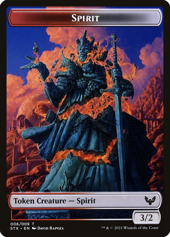 Spirit Token | Strixhaven: School of Mages Foil | Pioneer | Card