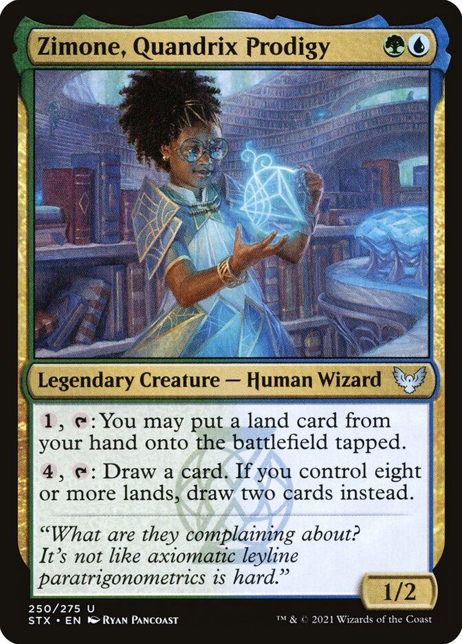 Zimone, Quandrix Prodigy | Strixhaven: School of Mages | Pioneer