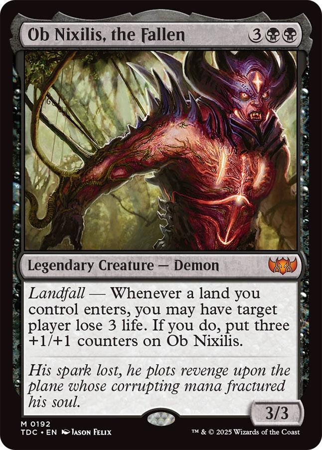 mtg ob nixilis commander deck Commander/EDH Tech 2025 If you do Bracket 3 Ob // Commander