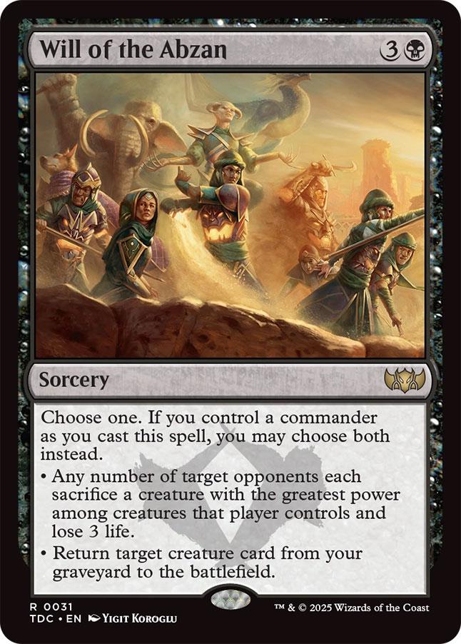 mtg abzan commander deck Tarkir: Dragonstorm youll find a readytoplay 100card deck Ultra Pro Deck Box: MTG
