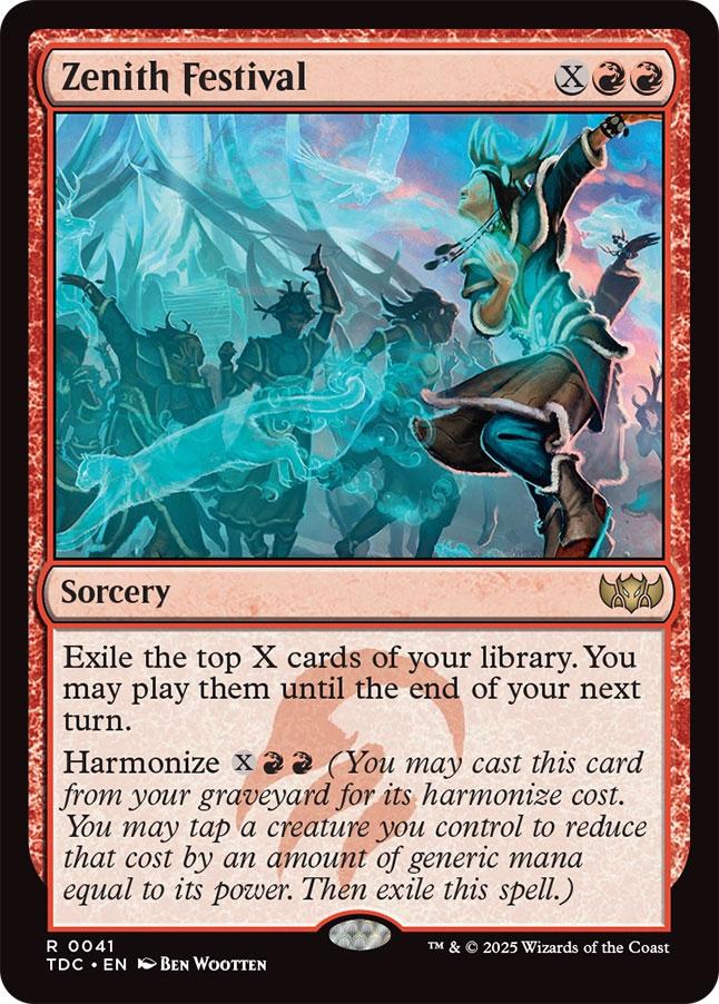 Tarkir: Dragonstorm Commander Decks: Zenith Festival