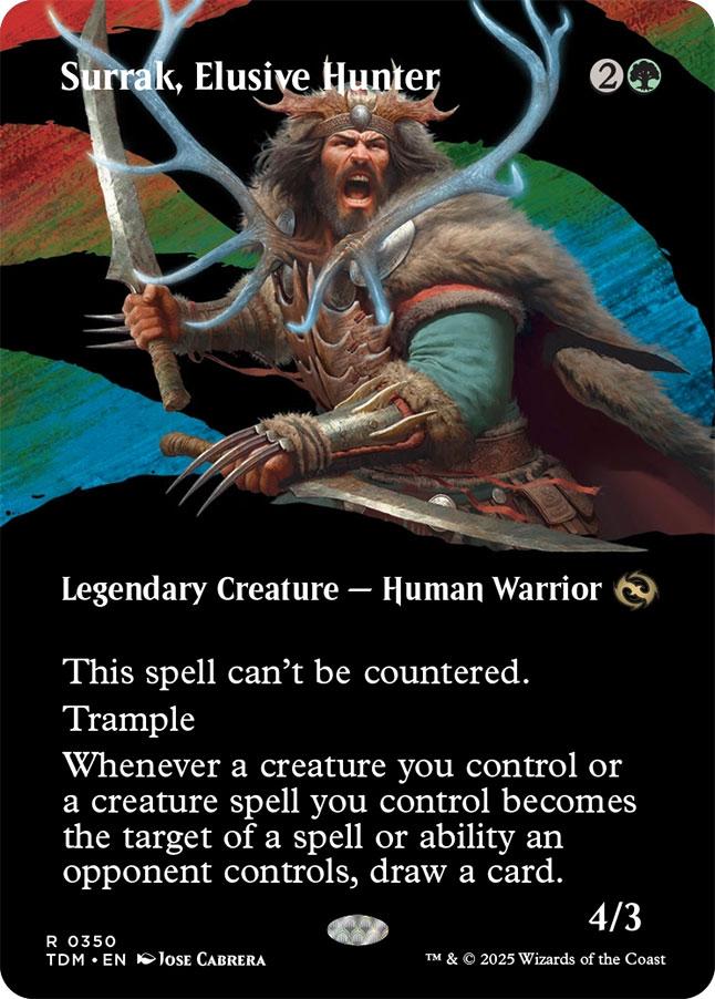 Tarkir: Dragonstorm Variants: Surrak, Elusive Hunter (0350