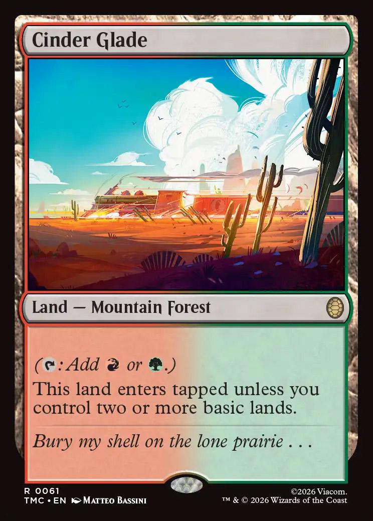 Teenage Mutant Ninja Turtles Eternal-Legal Foil: Cinder Glade