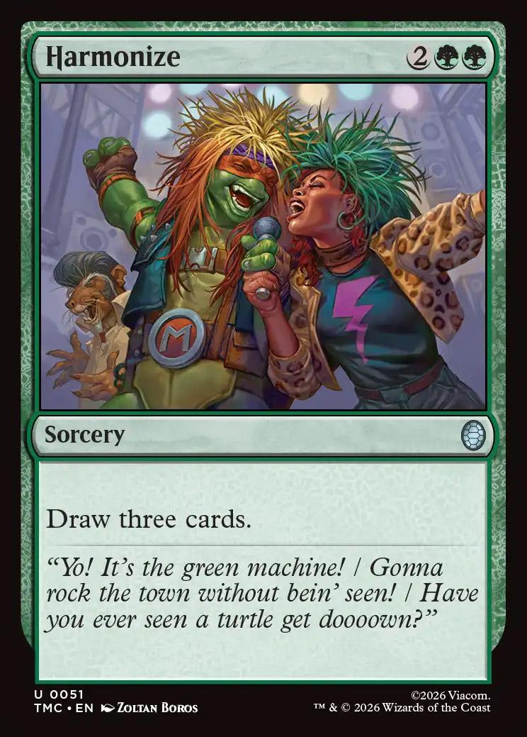 Teenage Mutant Ninja Turtles Eternal-Legal Foil: Harmonize (Surge