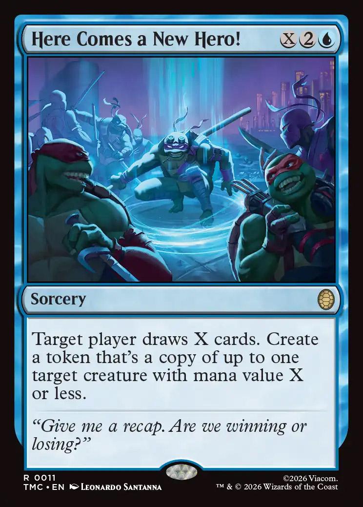 Teenage Mutant Ninja Turtles Eternal-Legal Foil: Here Comes a New
