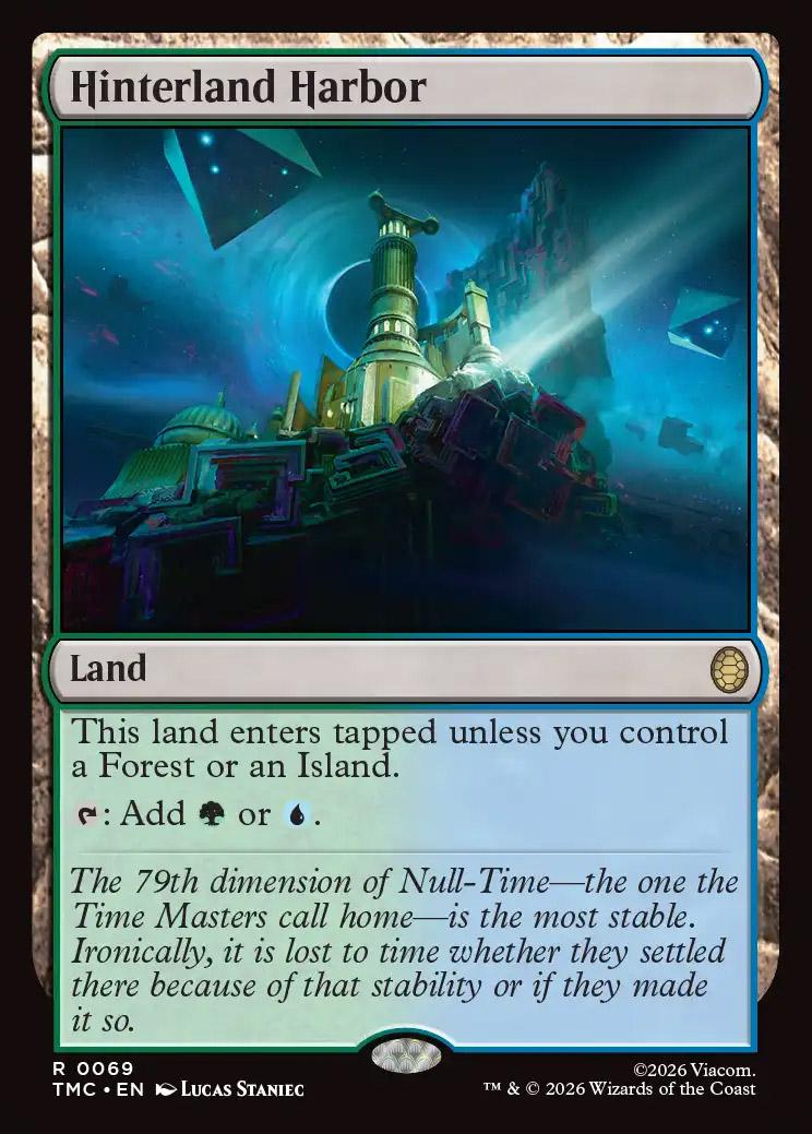 Teenage Mutant Ninja Turtles Eternal-Legal Foil: Hinterland Harbor