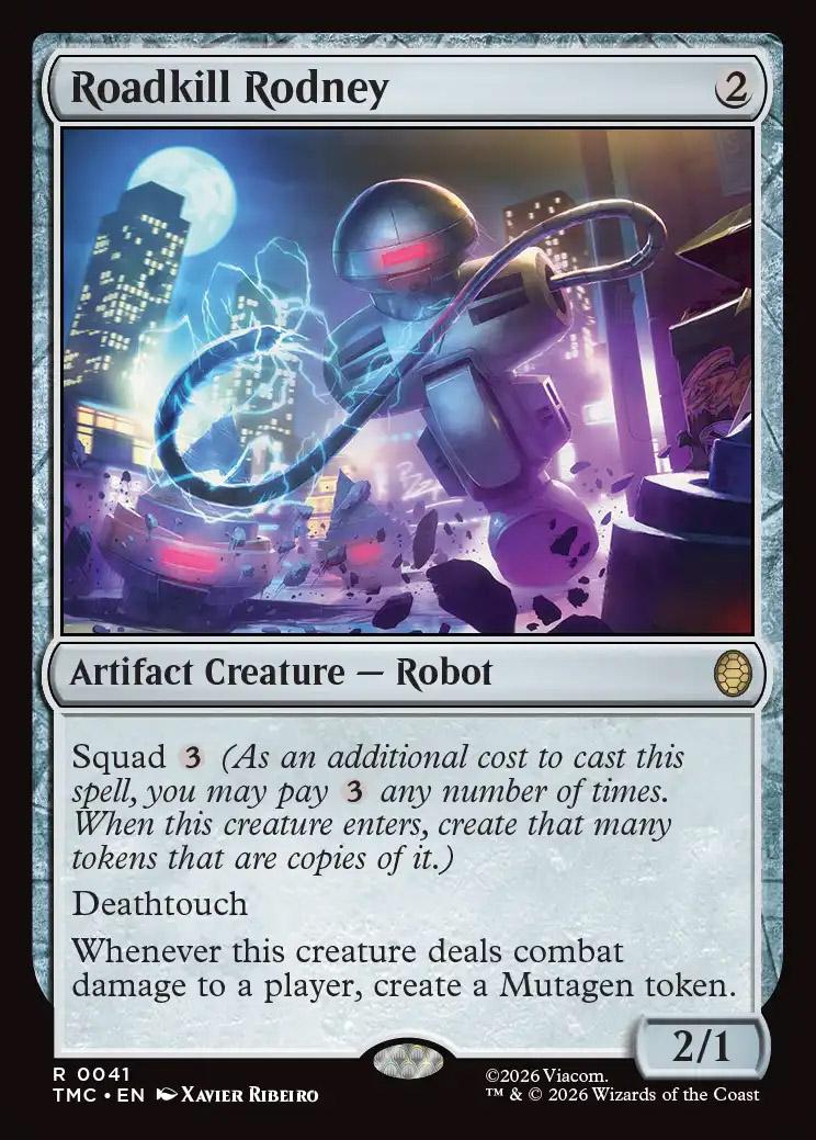 Teenage Mutant Ninja Turtles Eternal-Legal Foil: Roadkill Rodney