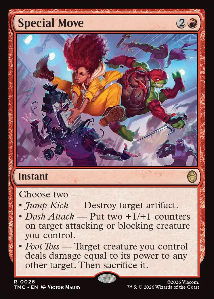 Teenage Mutant Ninja Turtles Eternal-Legal: Special Move