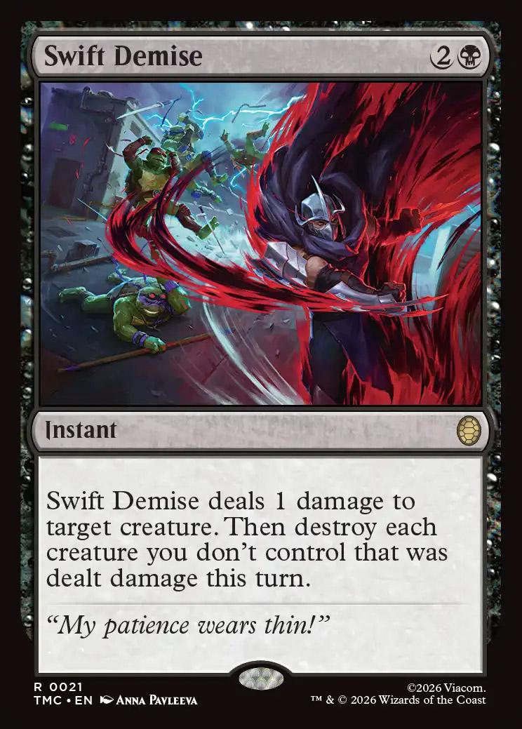 Teenage Mutant Ninja Turtles Eternal-Legal: Swift Demise