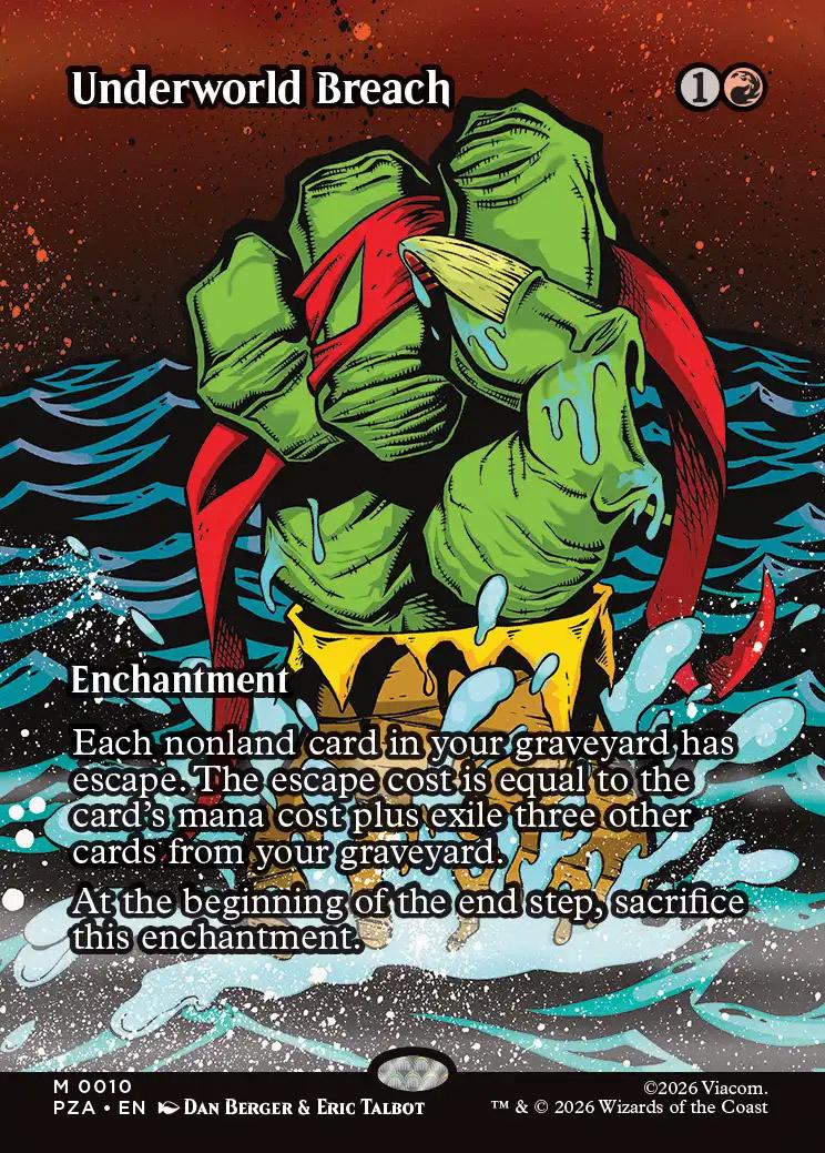 Teenage Mutant Ninja Turtles Source Material Cards: Underworld Breach