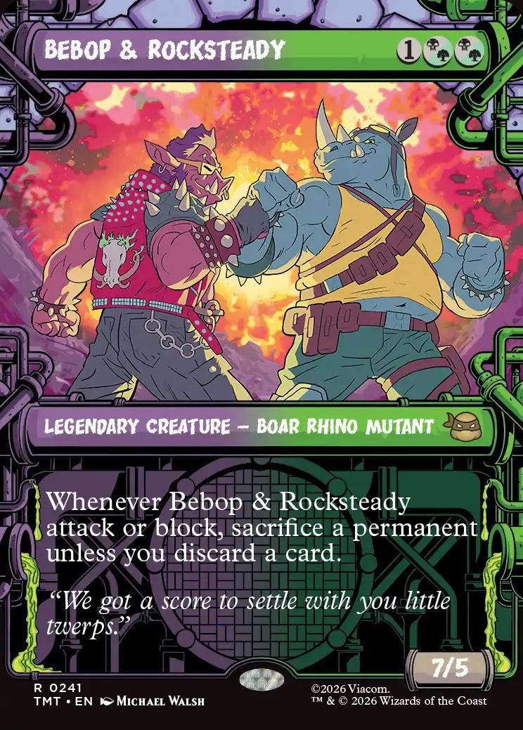 Teenage Mutant Ninja Turtles Variants: Bebop & Rocksteady (0241