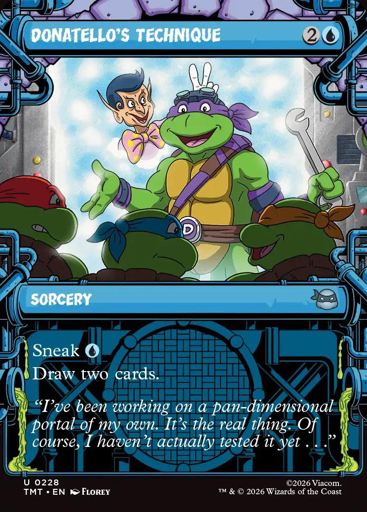 Teenage Mutant Ninja Turtles Variants: Donatello's Technique (0228