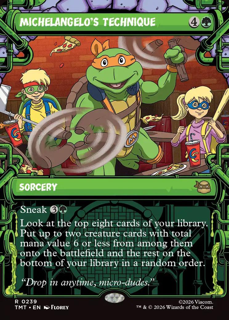 Teenage Mutant Ninja Turtles Variants: Michelangelo's Technique (0239 ...