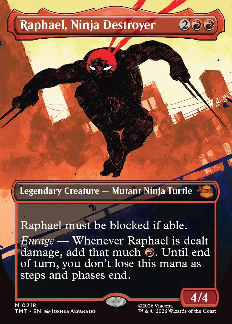 Teenage Mutant Ninja Turtles Variants Foil: Raphael, Ninja 