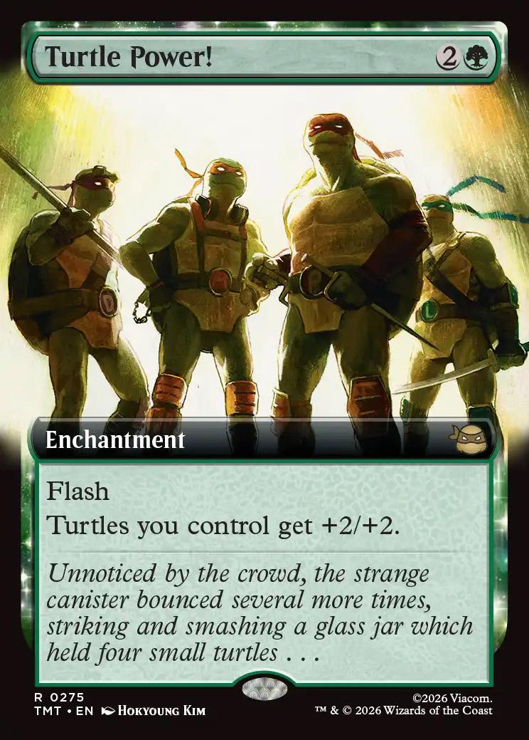Teenage Mutant Ninja Turtles Variants Foil: Turtle Power! (0275
