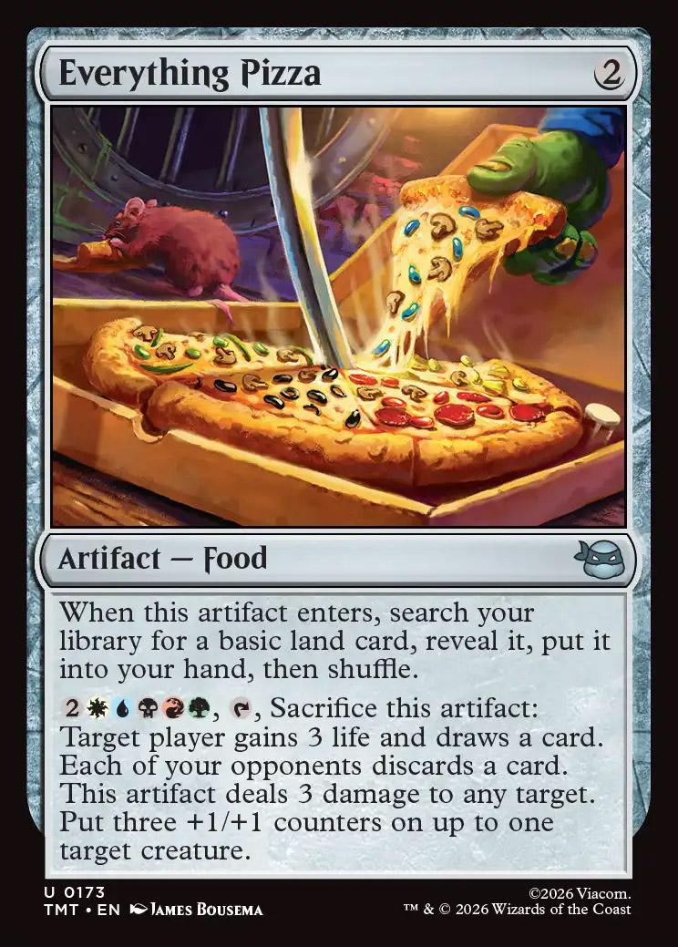 Teenage Mutant Ninja Turtles Foil: Everything Pizza