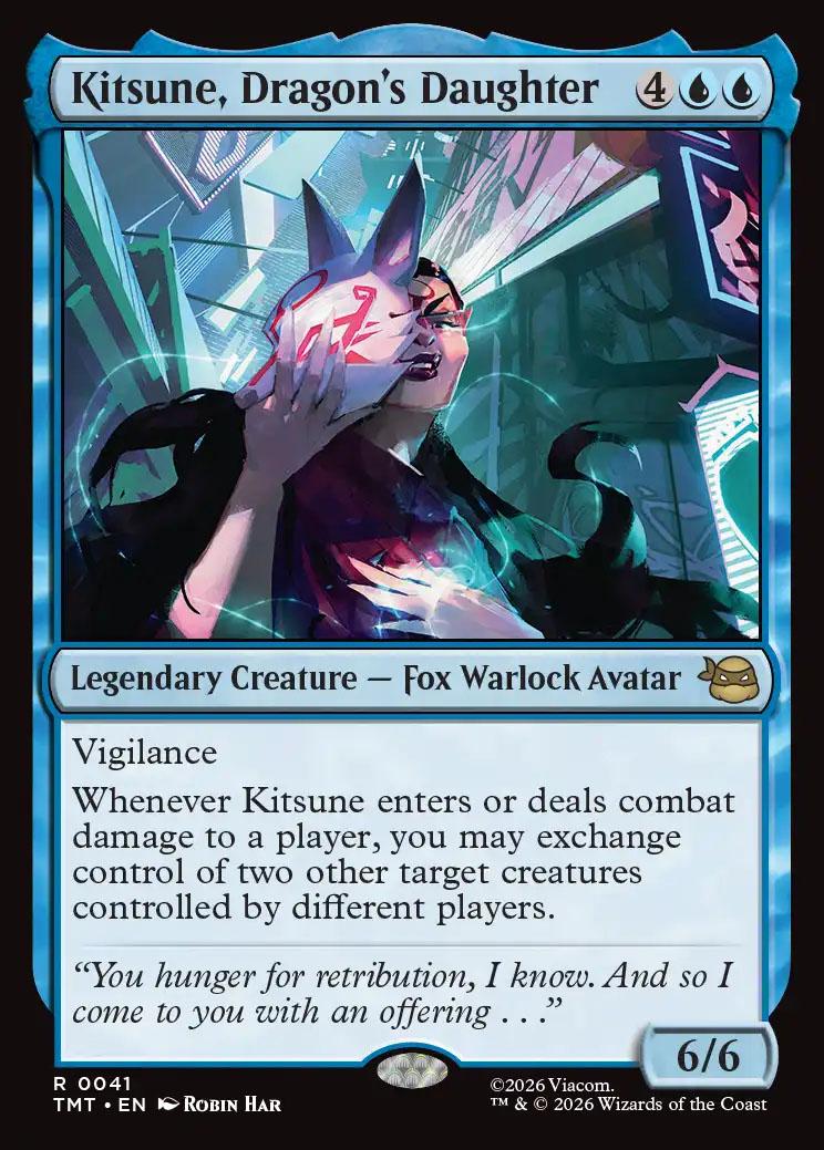 Teenage Mutant Ninja Turtles Foil: Kitsune, Dragon's Daughter