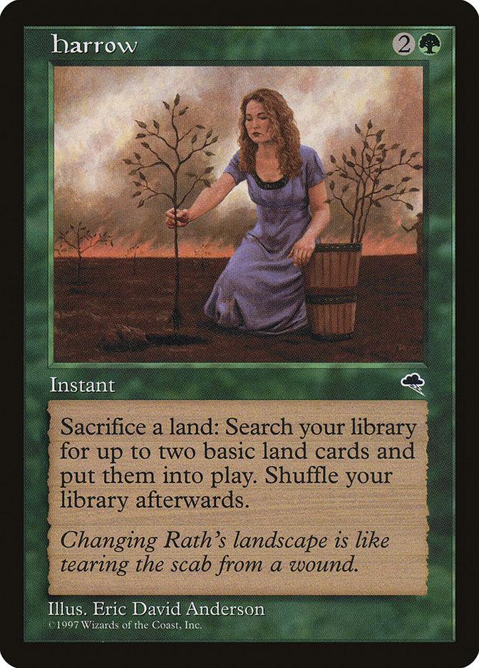 mtg cards like harrow Harrow [Tempest] Heavily Played