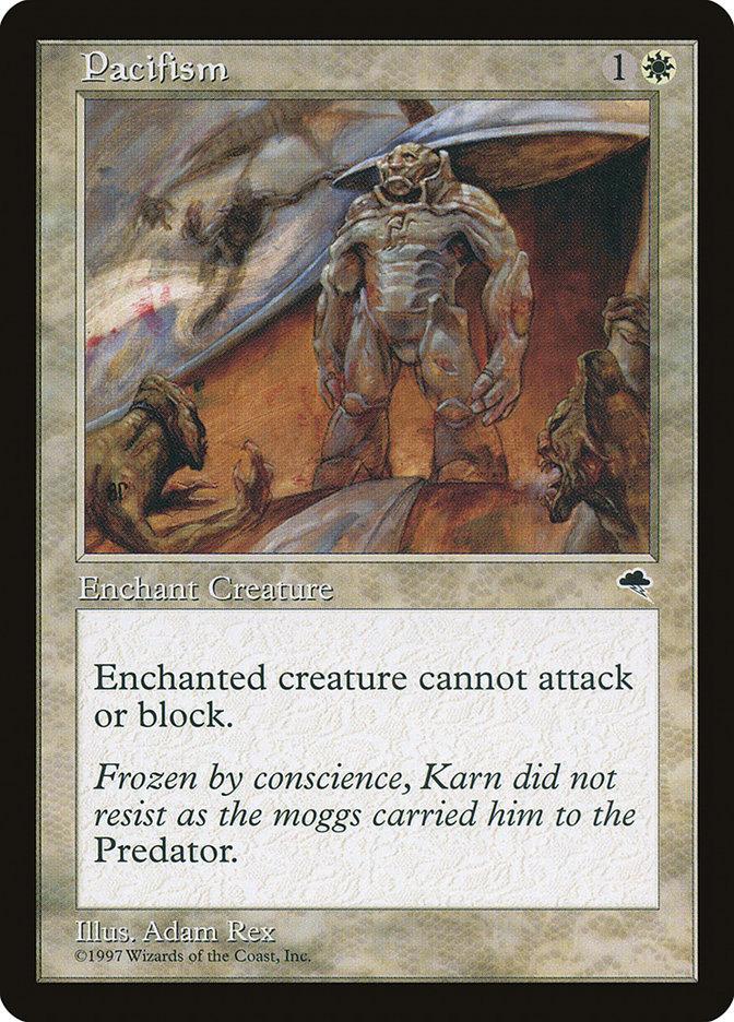 mtg cards like pacifism Similar cards to Pacifism