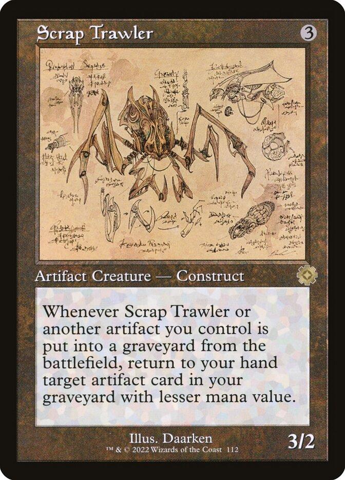 schematic cards mtg Cloud Key (Retro Schematic) (Serialized) [The Brothers' War Retro Arti Draw a card at the beginning of the next turns upkeep Scrap Trawler | The Brothers'