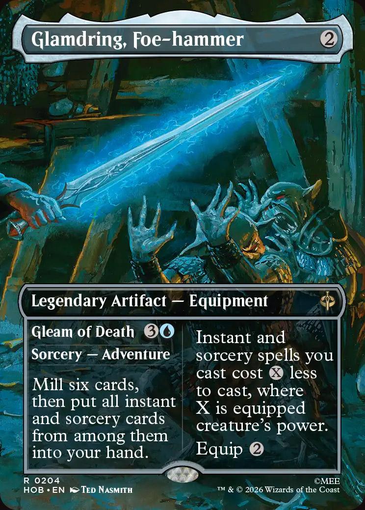 Glamdring, Foe-hammer | The Hobbit Variants Foil | Card Kingdom