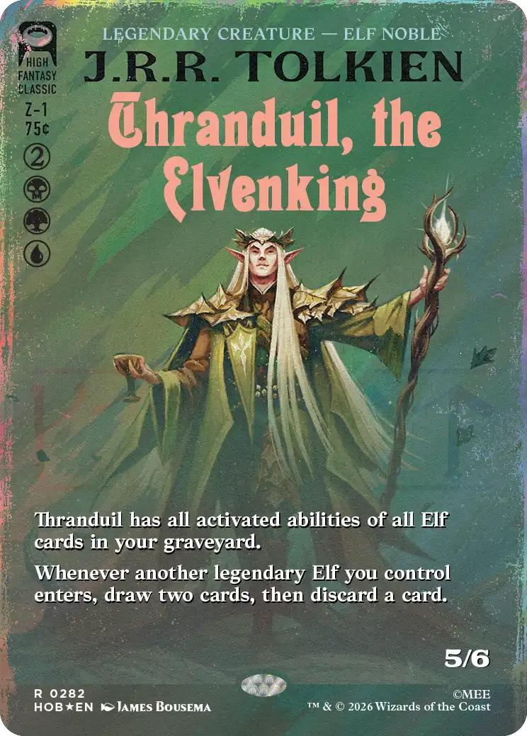 Thranduil, the Elvenking | The Hobbit Variants Foil | Card Kingdom